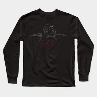 S99 Girl-Warrior T-Shirt ver.2 Long Sleeve T-Shirt